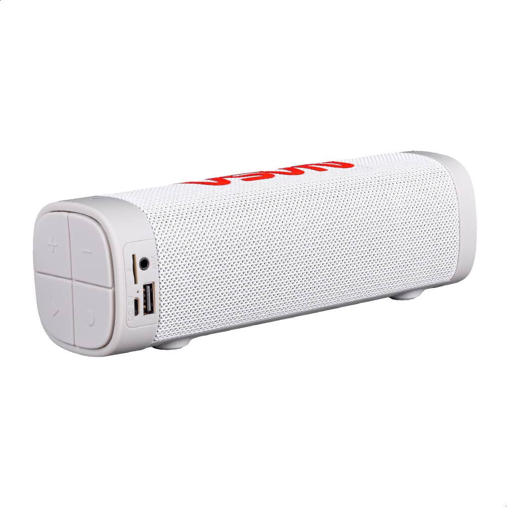 Barra de Sonido TECHZONE Blanco Gris Conexión TWS Bluetooth V5.0 Batería Recargable