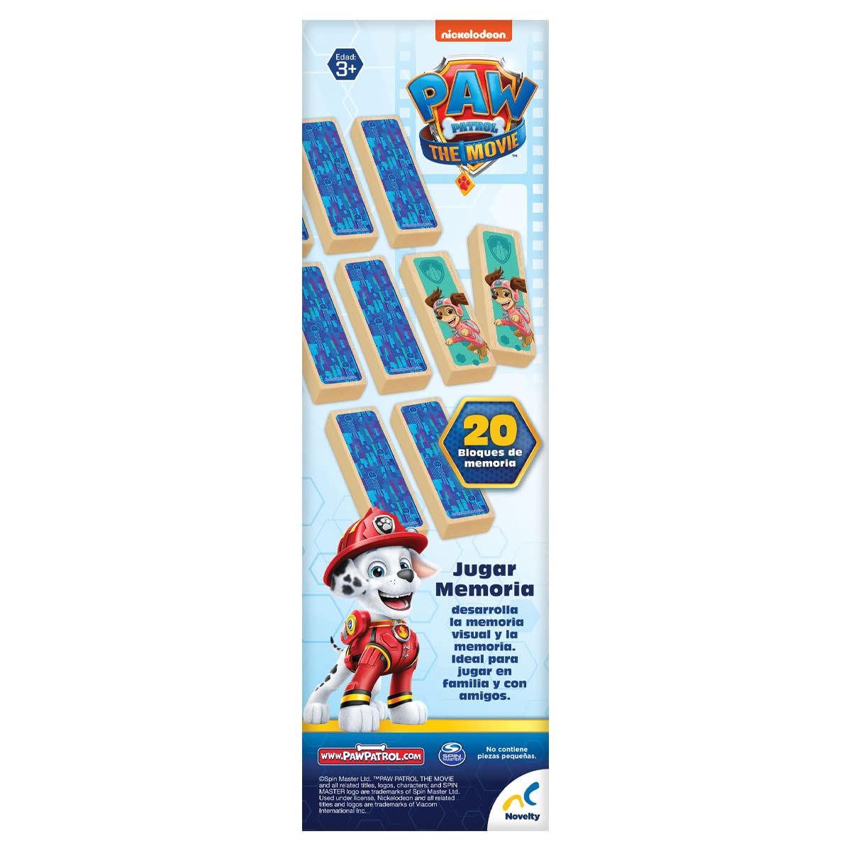 Torre De Madera Novelty Corp Paw Patrol The Movie 3 En 1