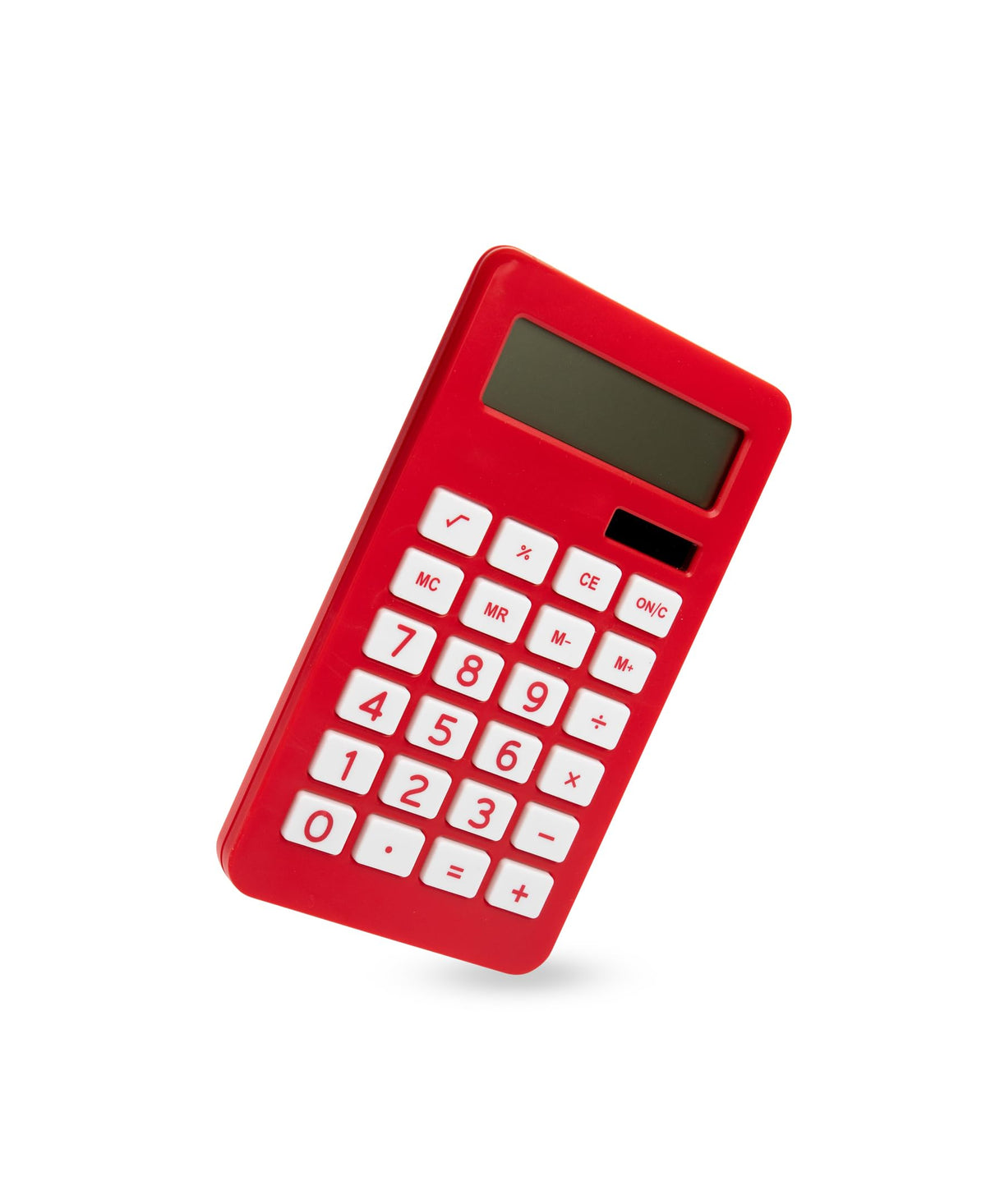 Calculadora JAM PAPER Rojo con Pantalla LCD de 10 Dígitos