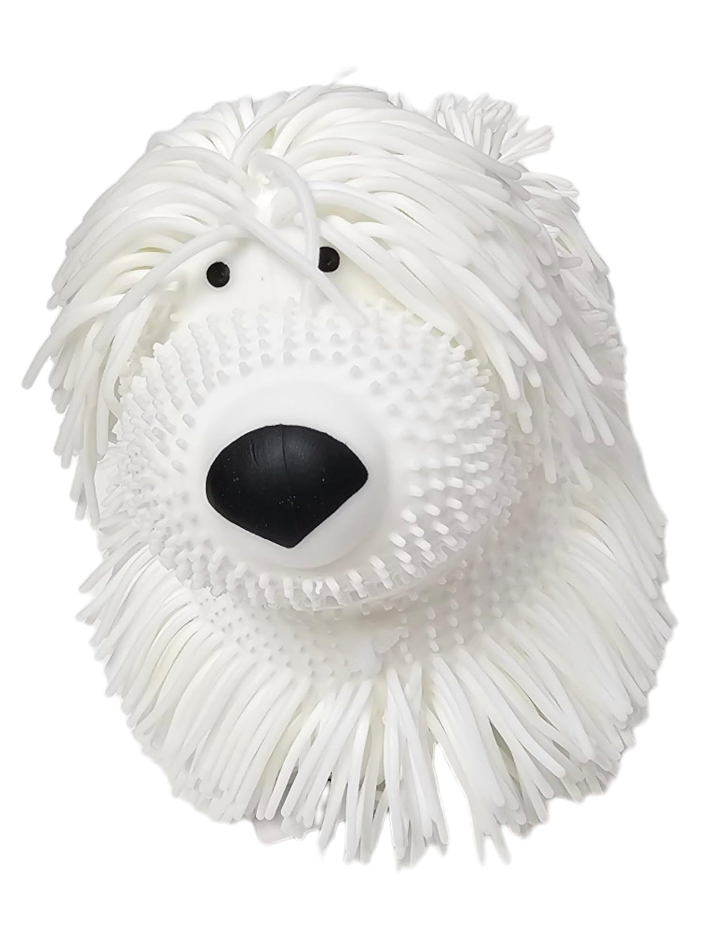 Juguete Suave y Lanudo Zugar Land Blanco con Relleno de Aire para Perro
