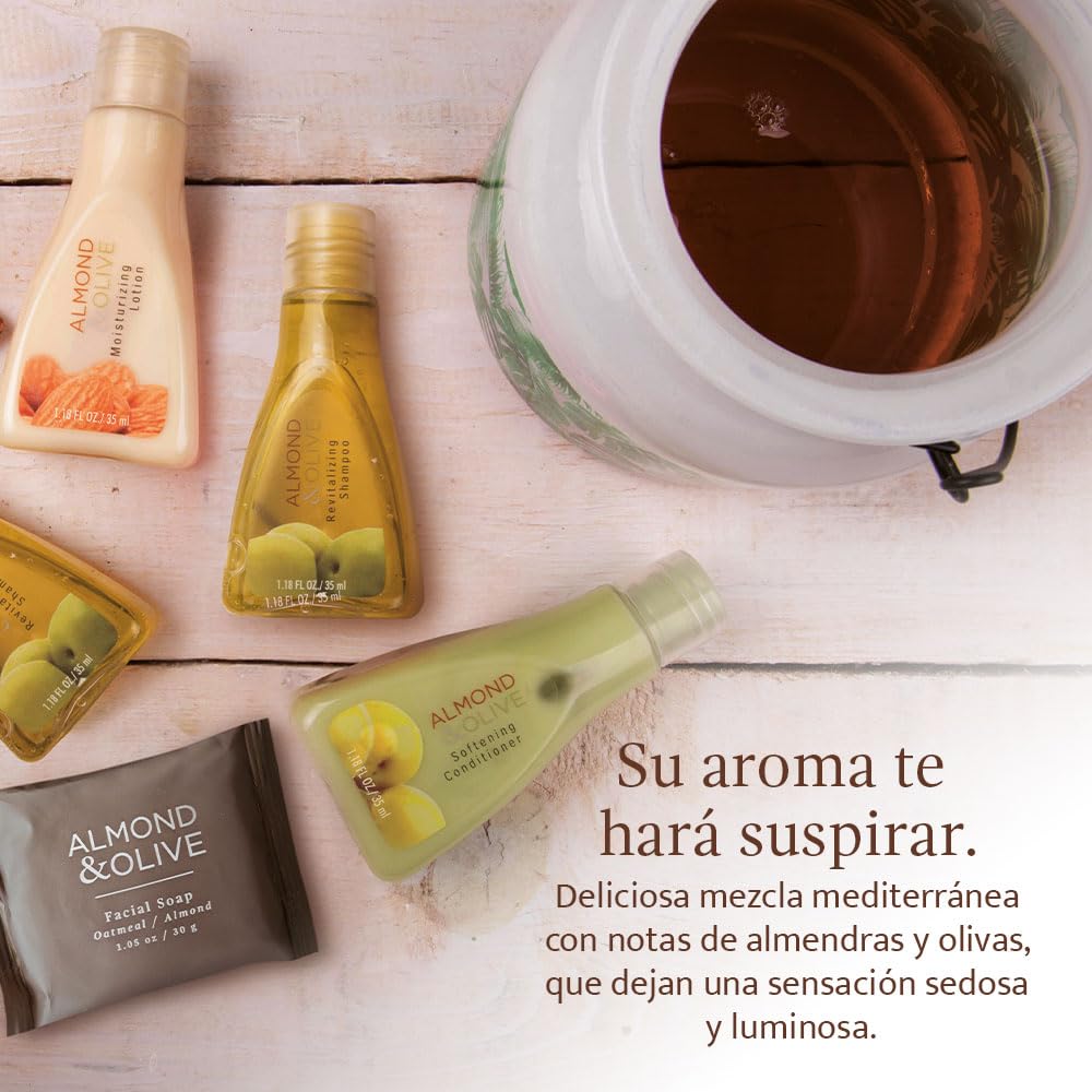 JYPESA Kit Amenidades Hoteleras A&O 288 Pzas Jabón y Shampoo