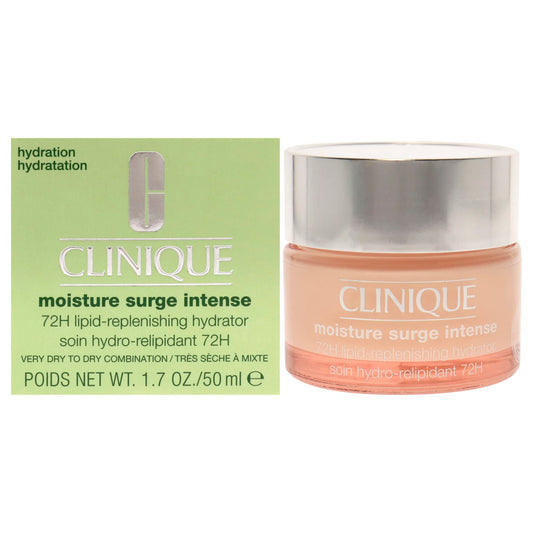 Clinique Moisturisers Moisture Surge Intense Hidratante Relipidizante de 72 Horas para Pieles Mixtas/Muy Secas, 50 ml