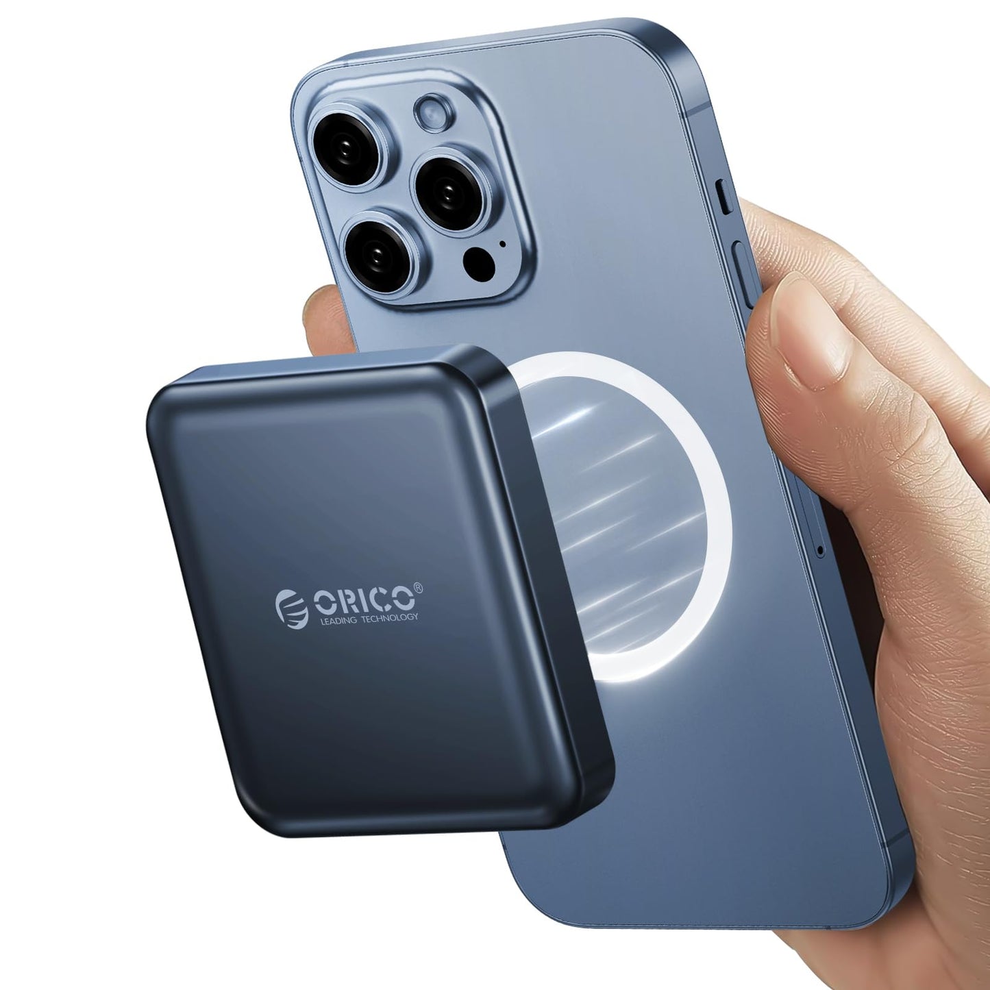 Unidad de Estado Sólido Portátil ORICO Azul, 512 GB con Velocidad hasta 2000 MB/s para Smartphone, Tablet y Ordenador