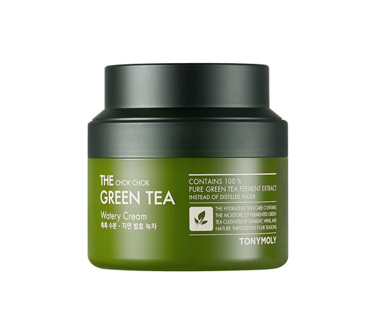 TONYMOLY The Chok Chok Green Tea Watery Cream, 3.4 fl. oz.