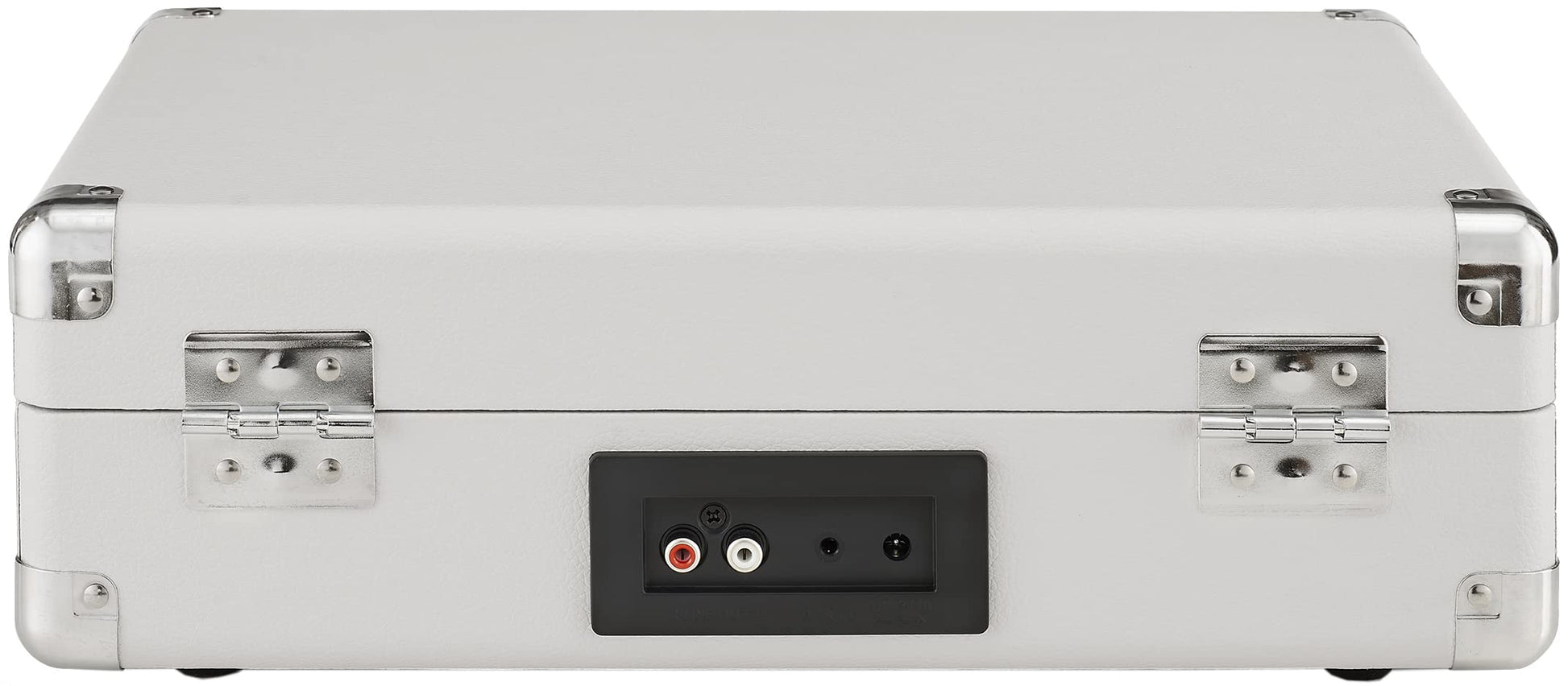 Crosley CR8005F-WS Cruiser Plus Vintage 3-Speed Bluetooth in/out Suitcase Turntable, White Sand