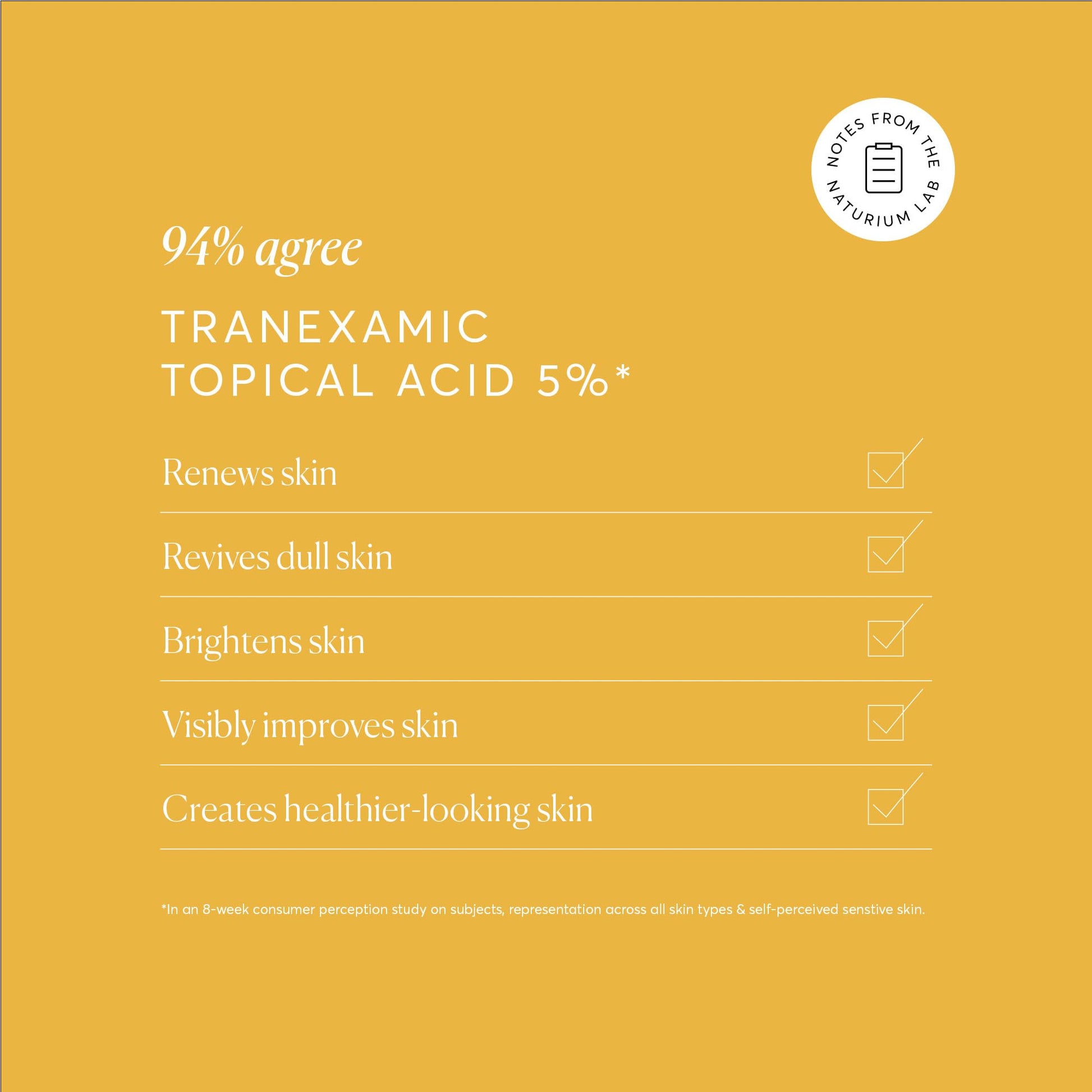 Naturium Ácido tópico tranexámico 5%, más ácido kójico, niacinamida y raíz de regaliz, tratamiento de cuidado facial y piel, removedor de manchas oscuras, 1 onza