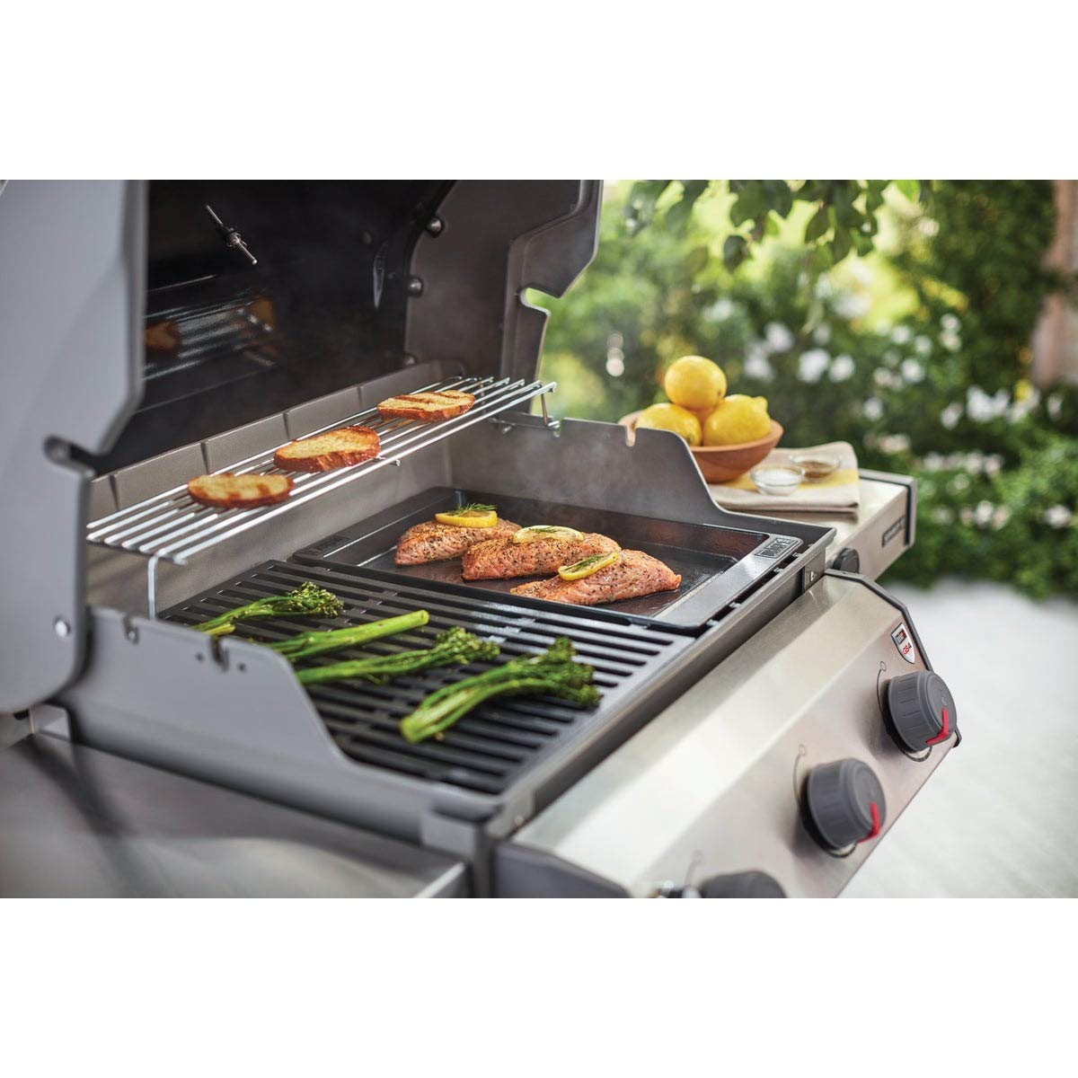 Plancha Weber Spirit II Negra Stephen Company