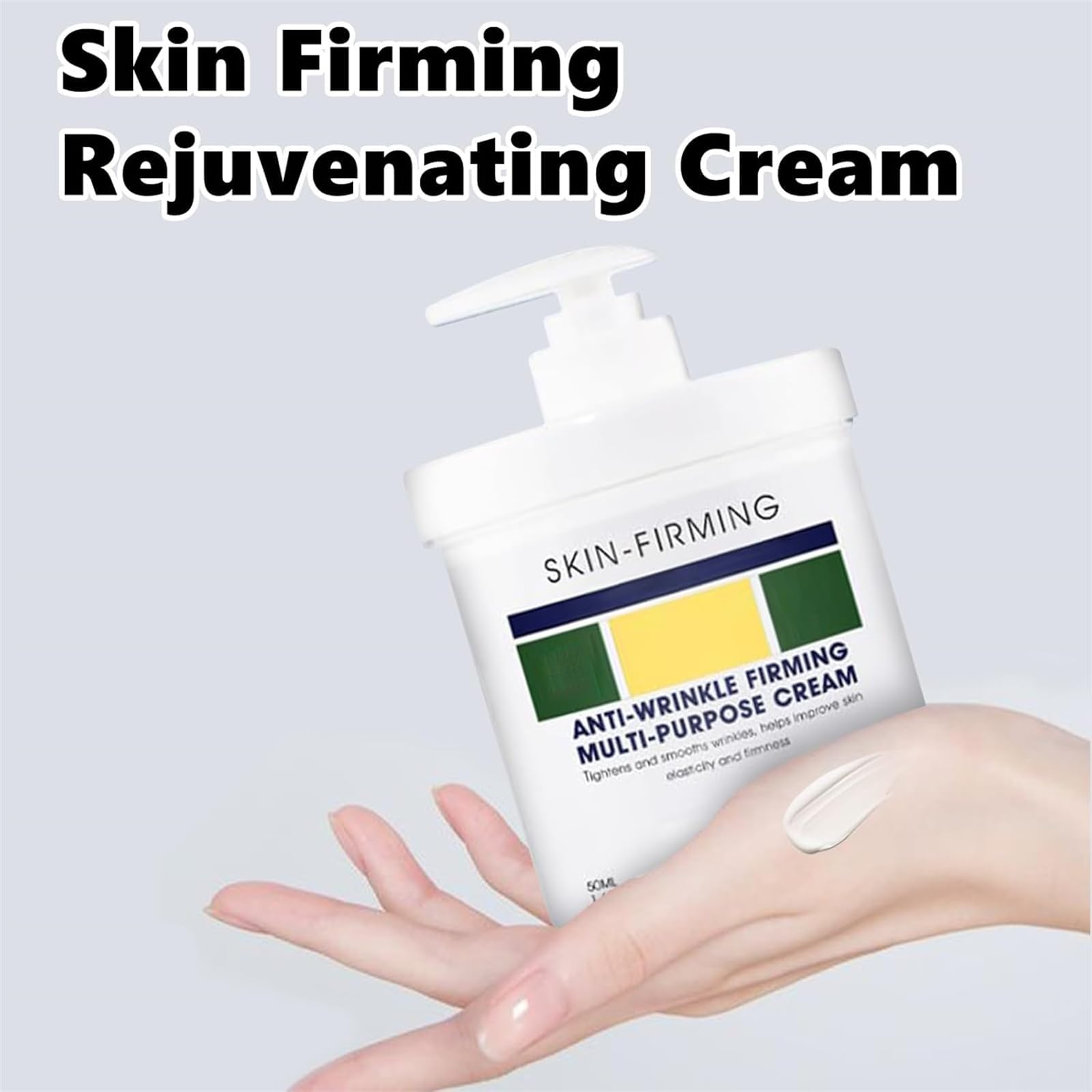 Fubsta Crema reafirmante avanzada para reducir las arrugas, crema rejuvenecedora reafirmante de la piel, loción corporal hidratante reafirmante, mejora la elasticidad y firmeza (3pcs)