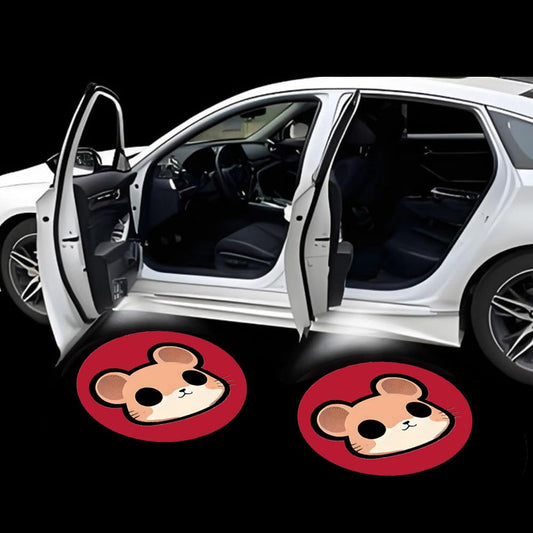Proyector de Luces LED de Fantasma Universal para Puerta de Coche con Logotipo de Bienvenida