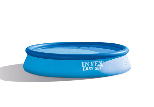 Intex 28141EH Framed/inflatable pool Round pool 7290L Azul alberca para piso - Piscina (Piscina hinchable/con anillo hinchable, Círculo, 7290 L, Azul, 7 personas(s), 6 Año(s))