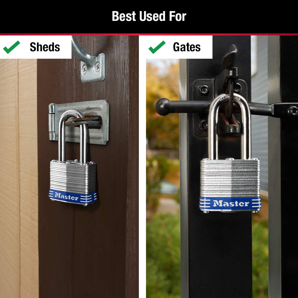 Candado de Combinación Master Lock 38 Mm Pack de 3