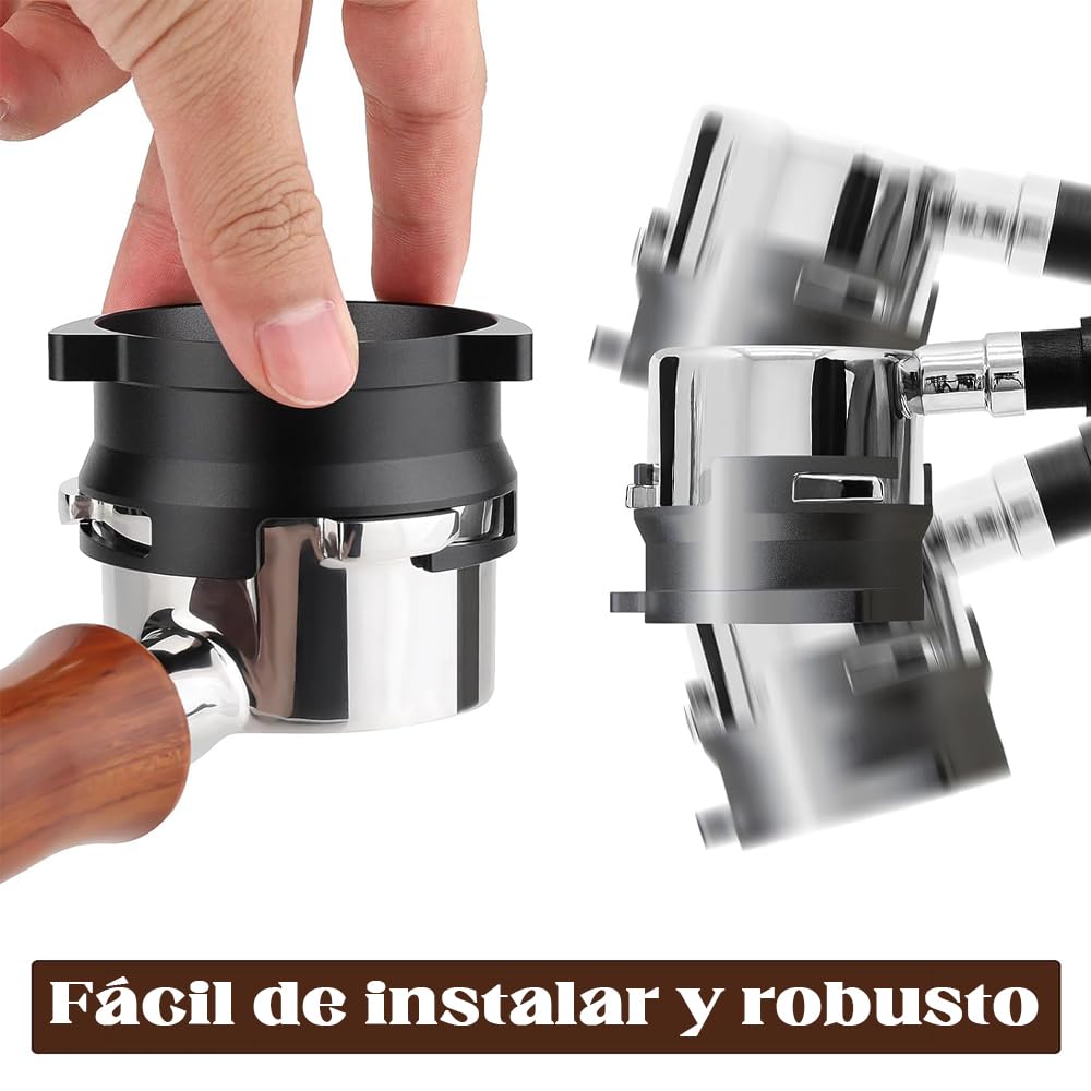 Embudo Dosificador para Cafeteras Breville Aluminio 54 mm Resistente y Fácil de Limpiar