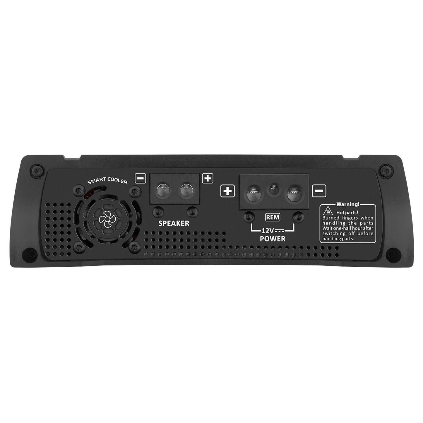 Taramps HD 2000 4 ohmios 1 canal 2000 vatios RMS MAX de rango completo de audio para coche, monobloque, indicador de monitor LED, amplificador clase D, crossover, amplificador blanco de 2 K