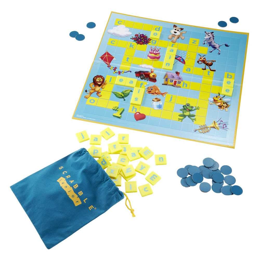 Juego de Mesa Mattel Games Scrabble Junior para Niños
