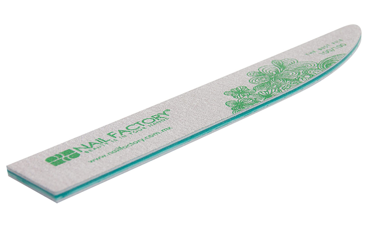 NAIL FACTORY - Pack de Limas Para Manicure Master File Pack, 50 Limas de doble cara. 25 limas grano 100/100, 15 limas grano 150/150 10 limas grano 220/220
