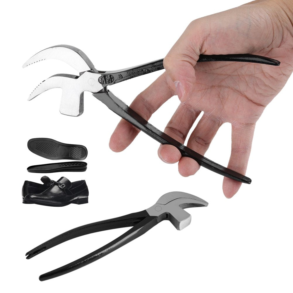 45# Pinzas de Pico Herramientas para Hacer Zapatos para La Herramienta de Trabajo de Bricolaje Artesanal de Cuero Alicates de Zapatero Manuales Con Forma de Pico Metal Crafta