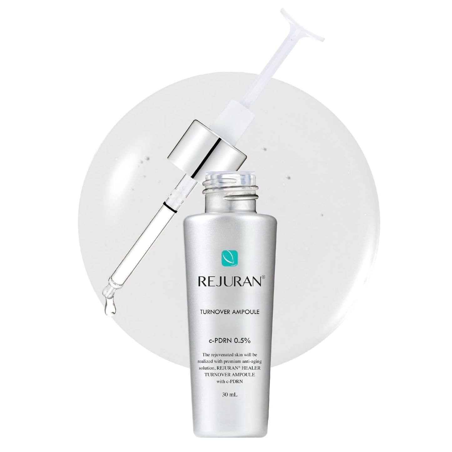 ® Ampolla Turnover, suero facial antienvejecimiento c PDRN® para una piel firme, radiante y joven. Cuidado de la piel coreano desarrollado clínicamente (1,01 fl oz)