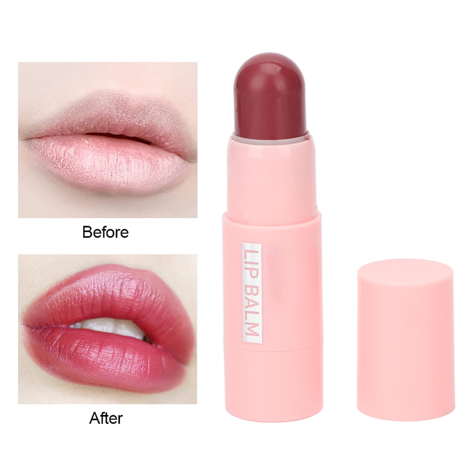 Lip Plumping Serum Hidratante Hidratante Pink Fuller Lip Care Bálsamo para Maquillaje Cosmético