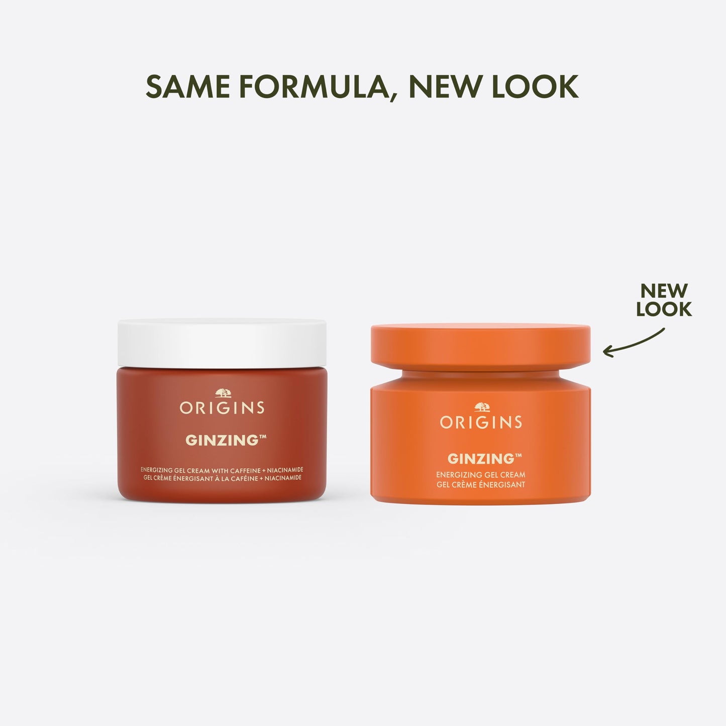 Ginzing Energizing Gel Cream with Caffeine Plus Niacinamide by Origins for Unisex - 1.7 oz Cream