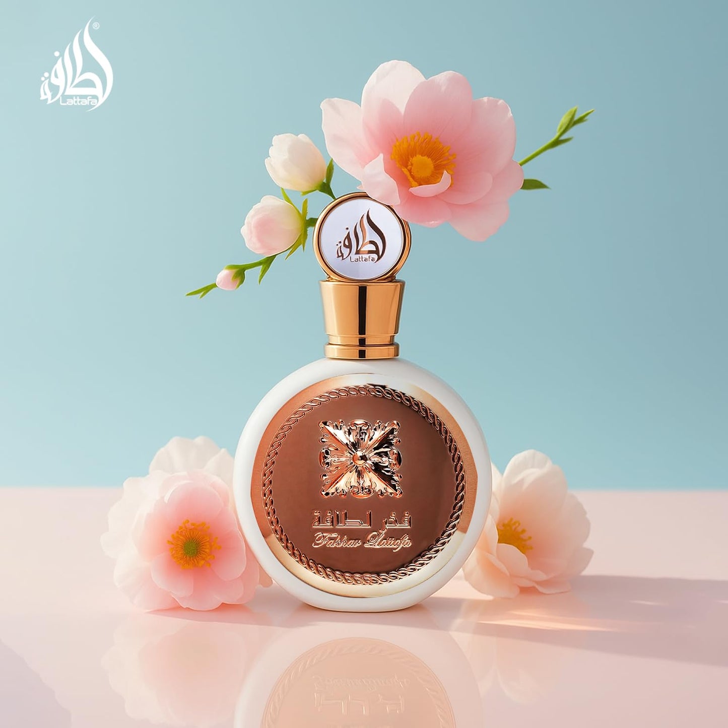 Lattafa Fakhar Eau de Parfum Spray for Women, 3.4 Ounce