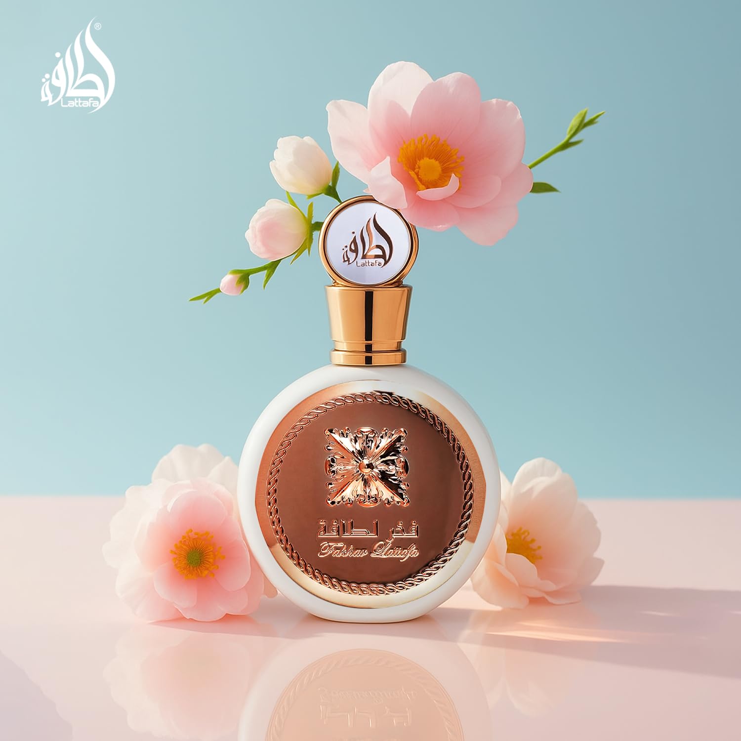 Lattafa Fakhar Eau de Parfum Spray for Women, 3.4 Ounce