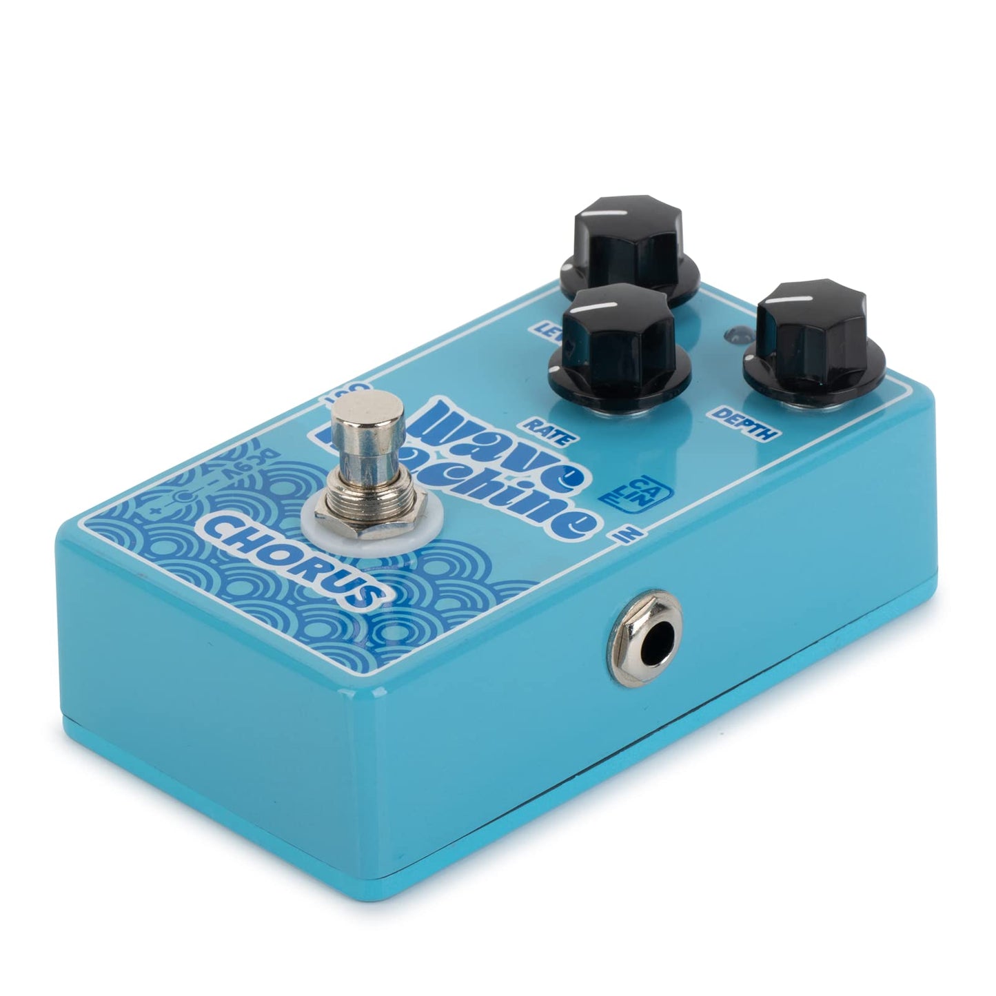 Caline CP-505 Wave Machine Chorus Pedal de efecto guitarra True Bypass carcasa de aleación de aluminio azul