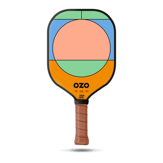 Pala de Pickleball OZO Jupiter Energia Chroma Grafito Potencia Intermedia aprobada por USAPA