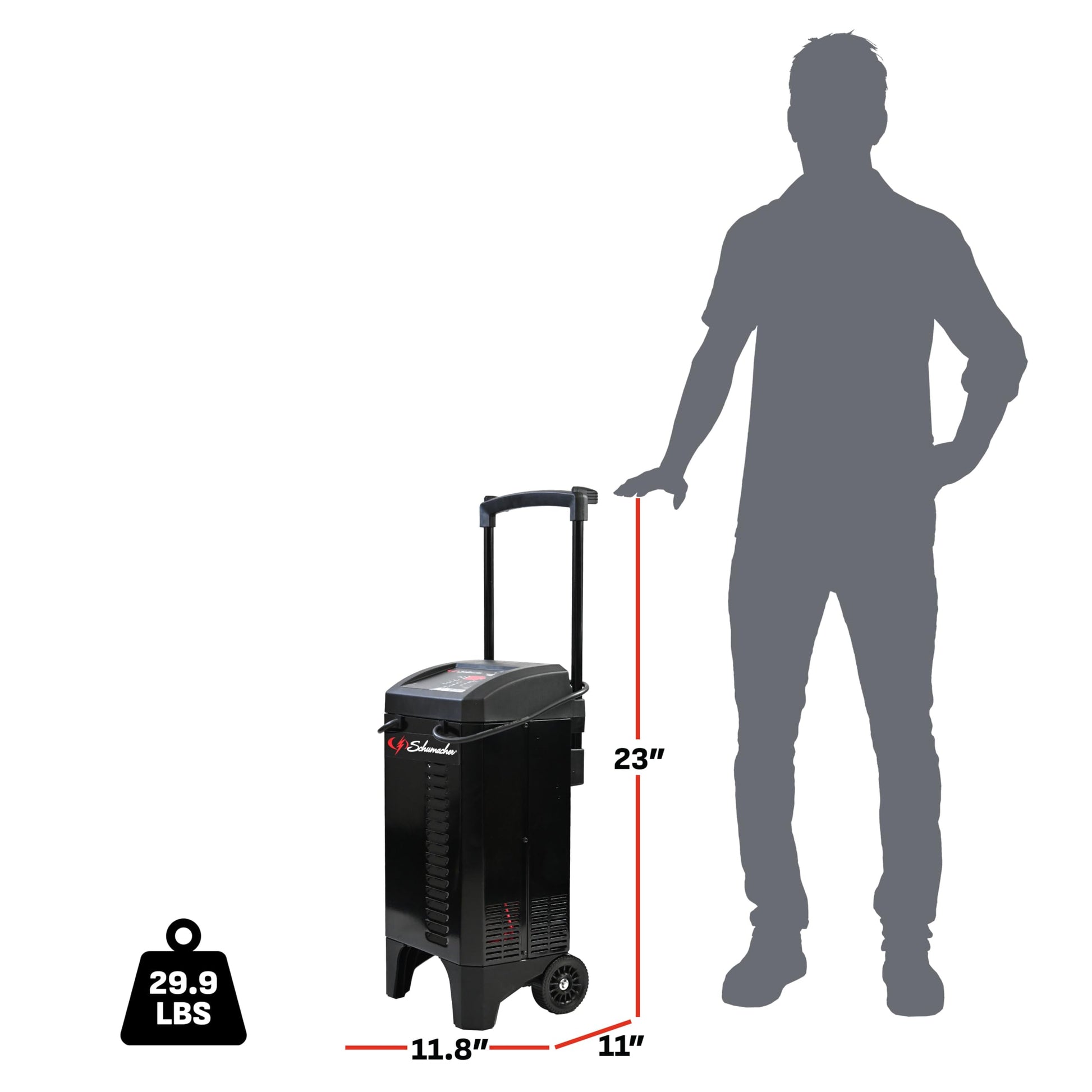 Schumacher SC1325 Cargador/Arrancador Automático 26,20 y 150 Amp 12 Volts
