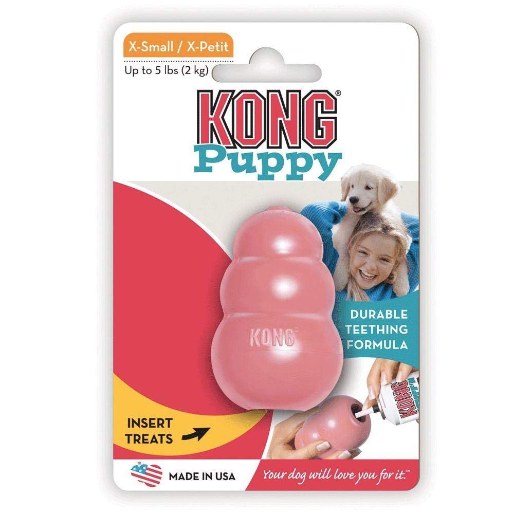 KONG Puppy Dog Toy, Medium, Assorted Colors