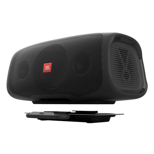 JBL BassPro Go - Subwoofer Alimentado en el vehículo y Altavoz Bluetooth portátil de Rango Completo, Negro