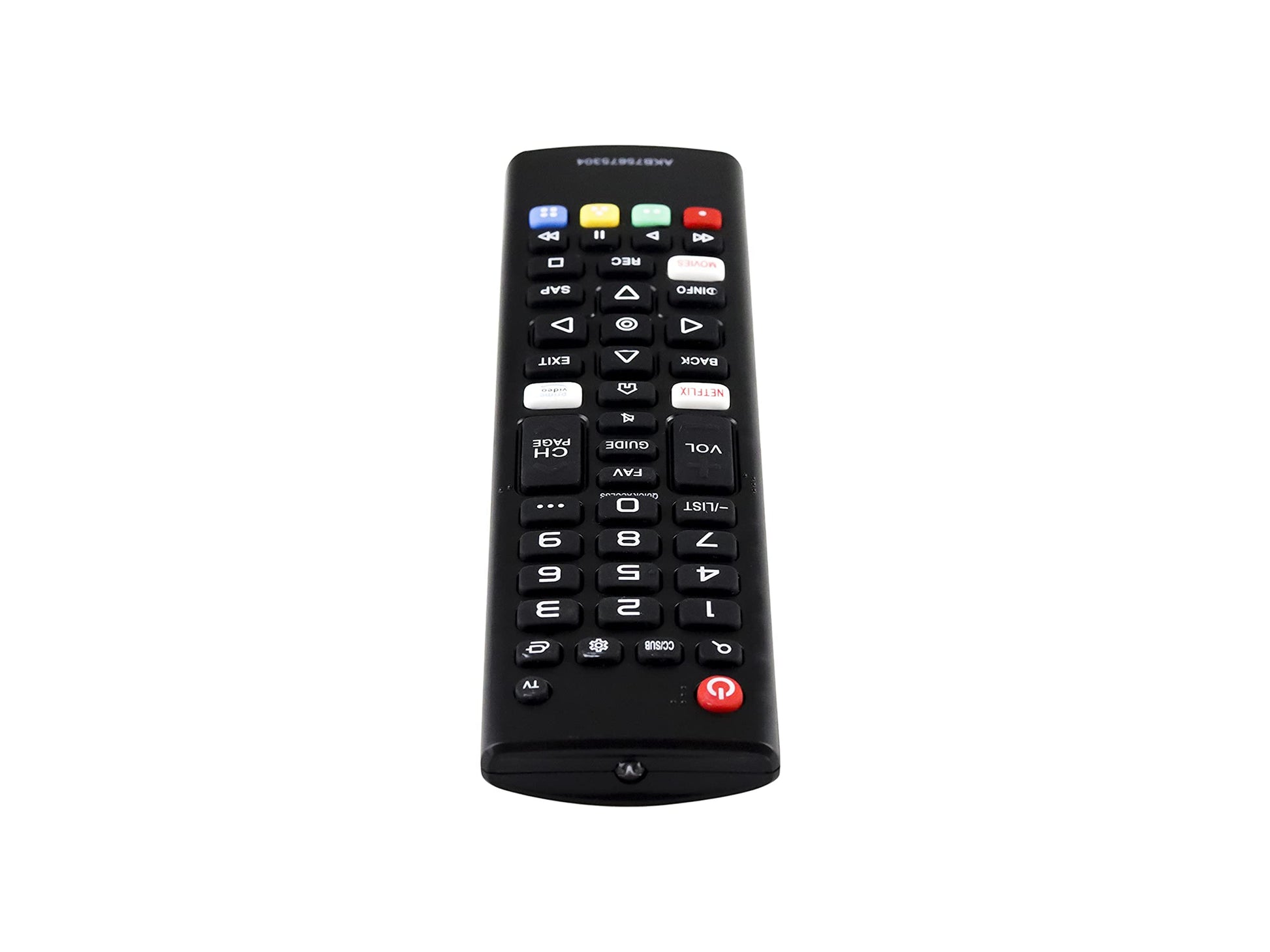 CONTROL EXPERT Control Remoto Compatible con LG Akb75675304 Smart TV Netflix Prime Video