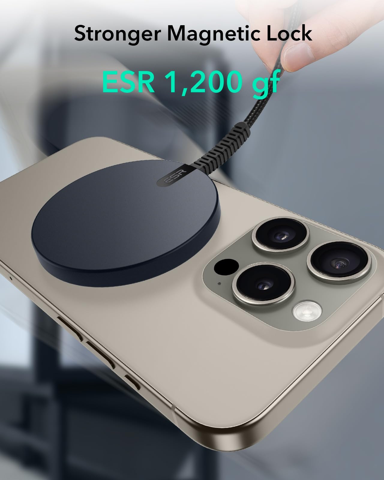 Cargador Inalámbrico ESR Almohadilla Magsafe para iPhone y AirPods 15W Magnética Paquete de 2
