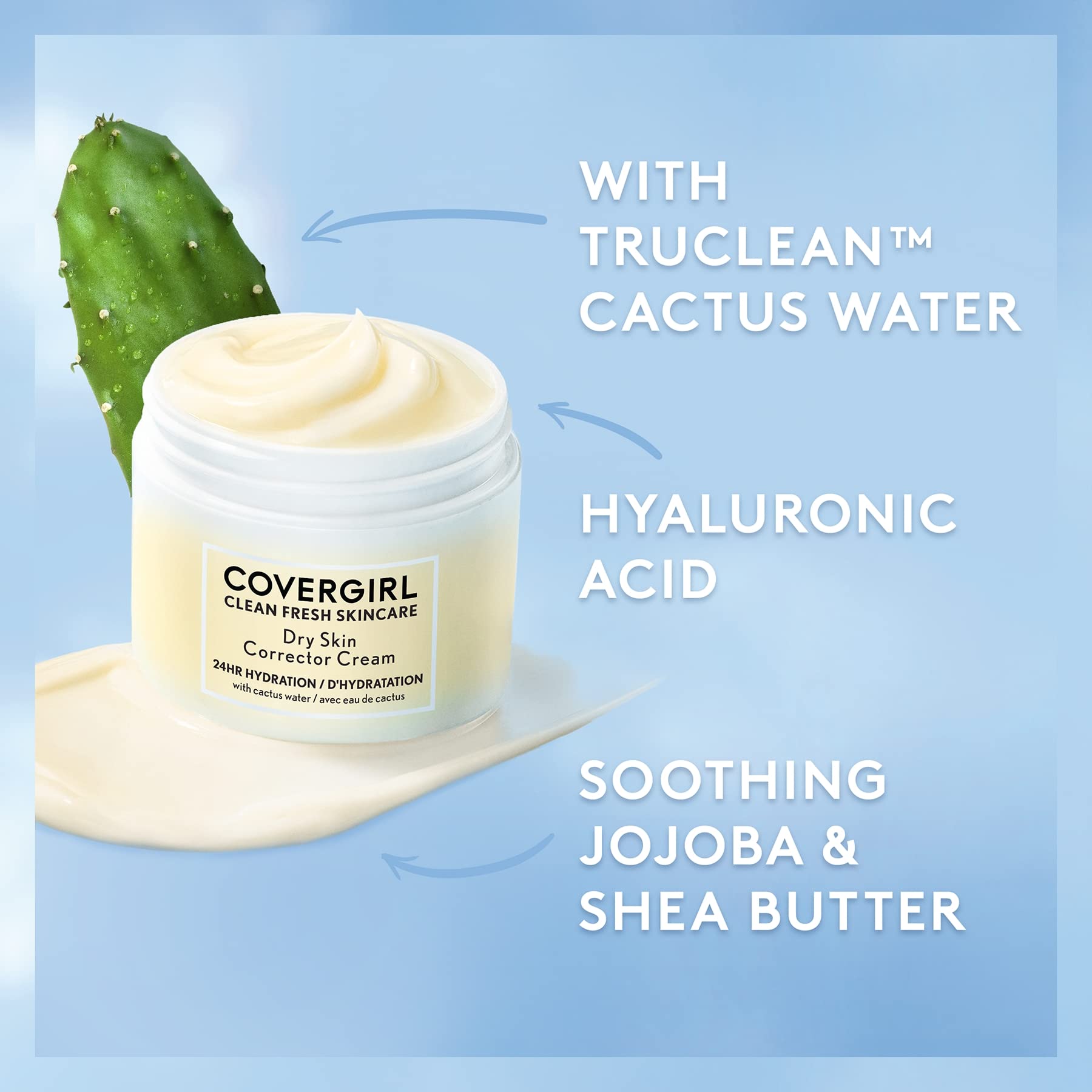 COVERGIRL Clean Fresh Skincare Dry Skin Corrector Cream