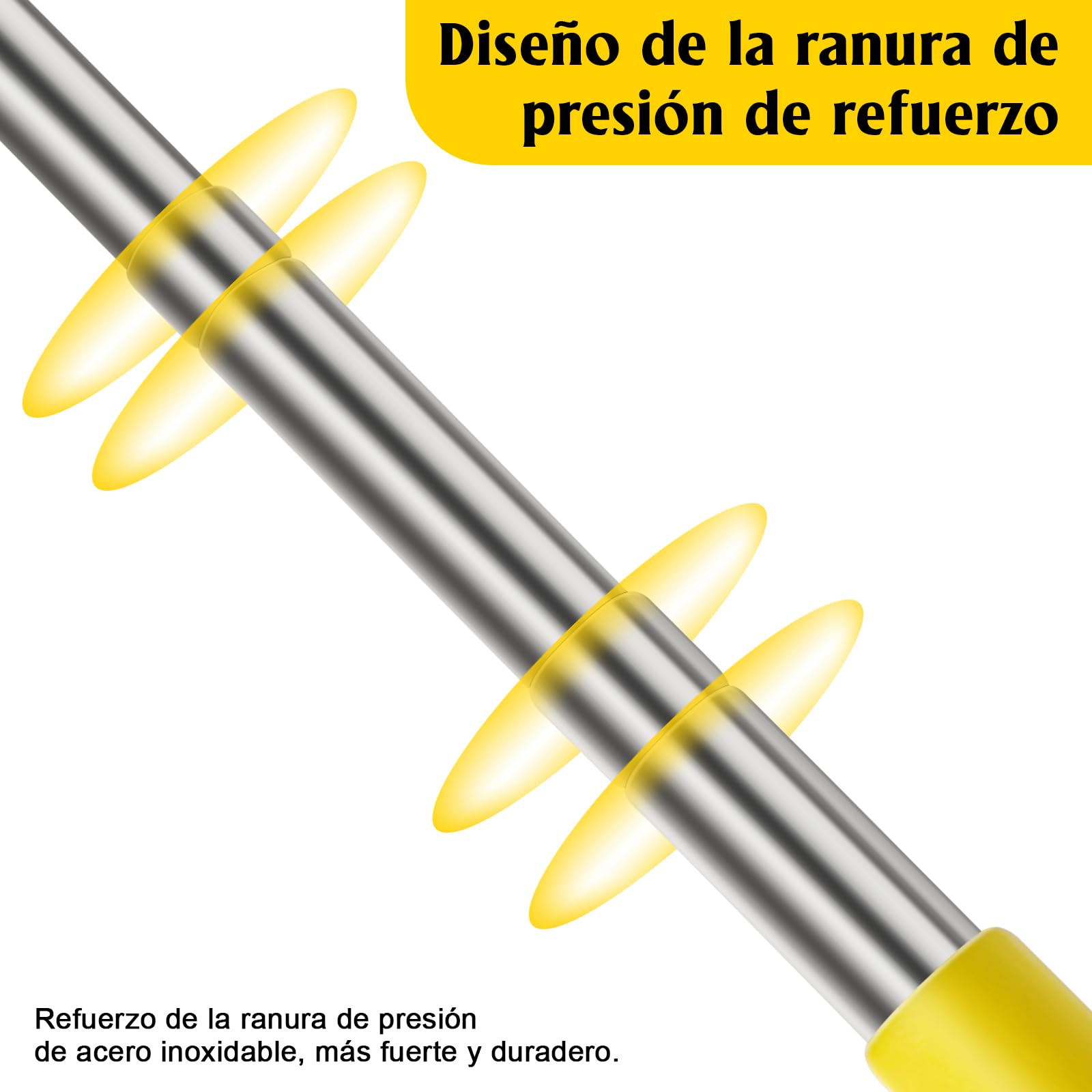 YINGDIHUT Manita Señaladora Extensible - Lápices con Punta de Silicona en Forma de Victoria Puntero para Presentaciones con Diseño Antideslizante Longitud Ajustable 17-55cm