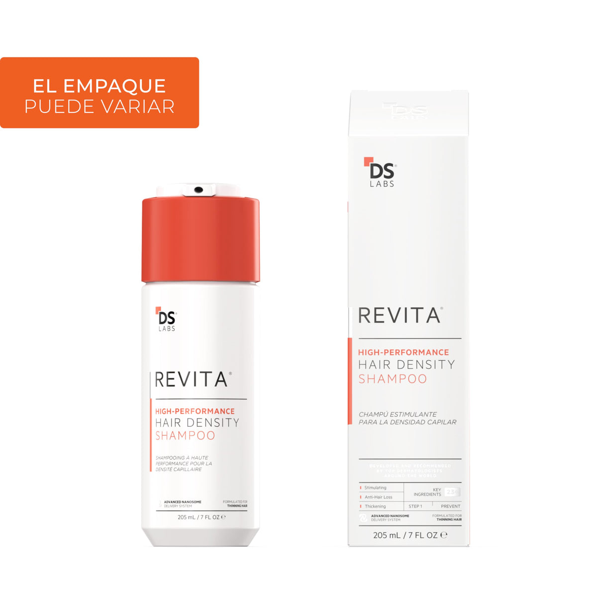 Ds Laboratories | Revita® Shampoo para la Densidad Capilar, Sin fragancia, Mujeres