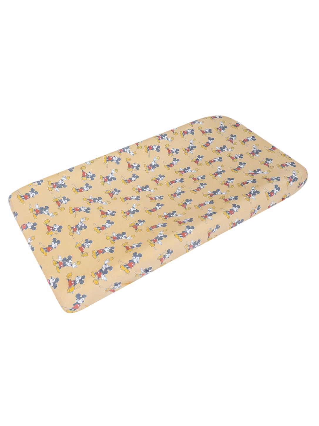Copper Pearl - Funda de cambiador de punto de alta calidad, suave, elegante y universal para todos los cambiadores de pañales estándar, fundas de cambiador de diseño moderno, Mickey Mouse
