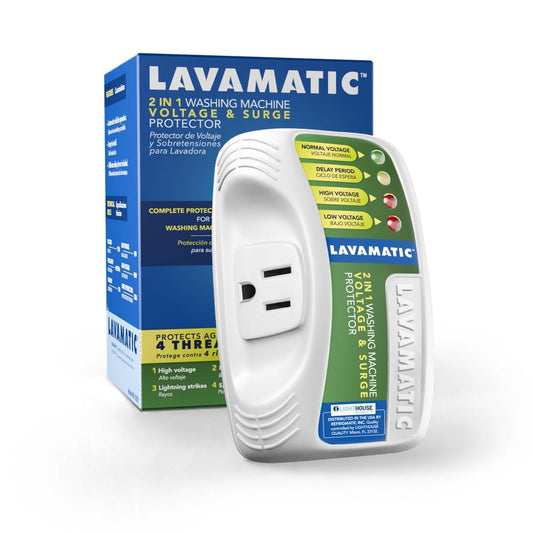Lavamatic WS-10521 Protector de sobretensión electrónico para Lavadora