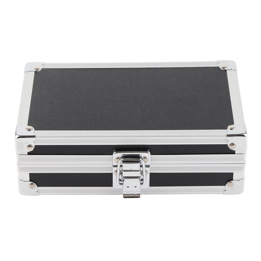 Estuche de Aluminio para Tatuajes Portátil y Multifuncional para Herramientas de Maquillaje y Joyas
