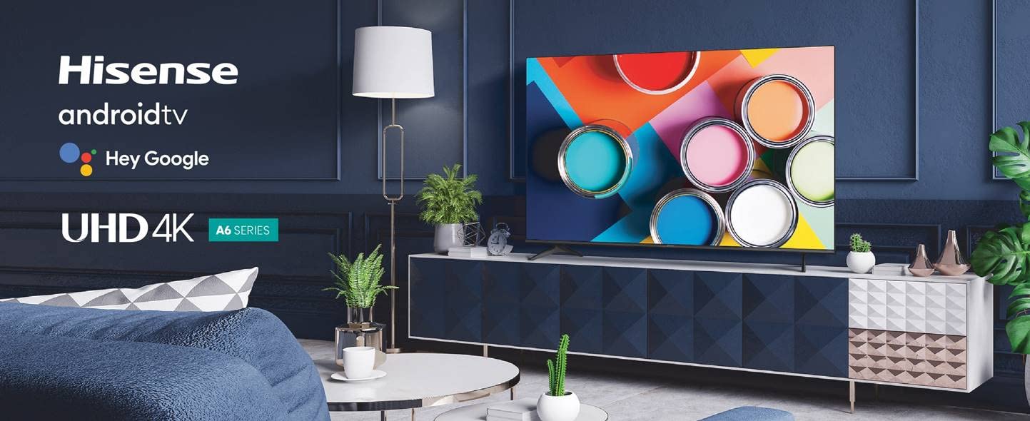 Hisense Pantalla LED 70" 4K UHD Android Smart TV Mod.70A6G
