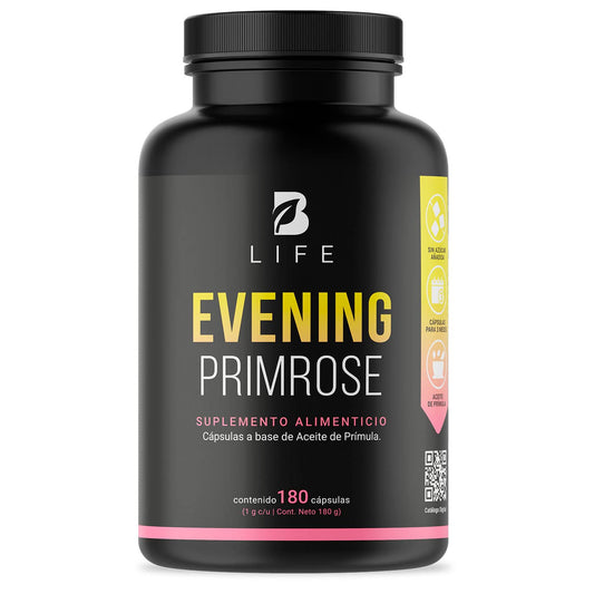 Aceite de Prímula B Life 1000mg 180 Cápsulas Blandas