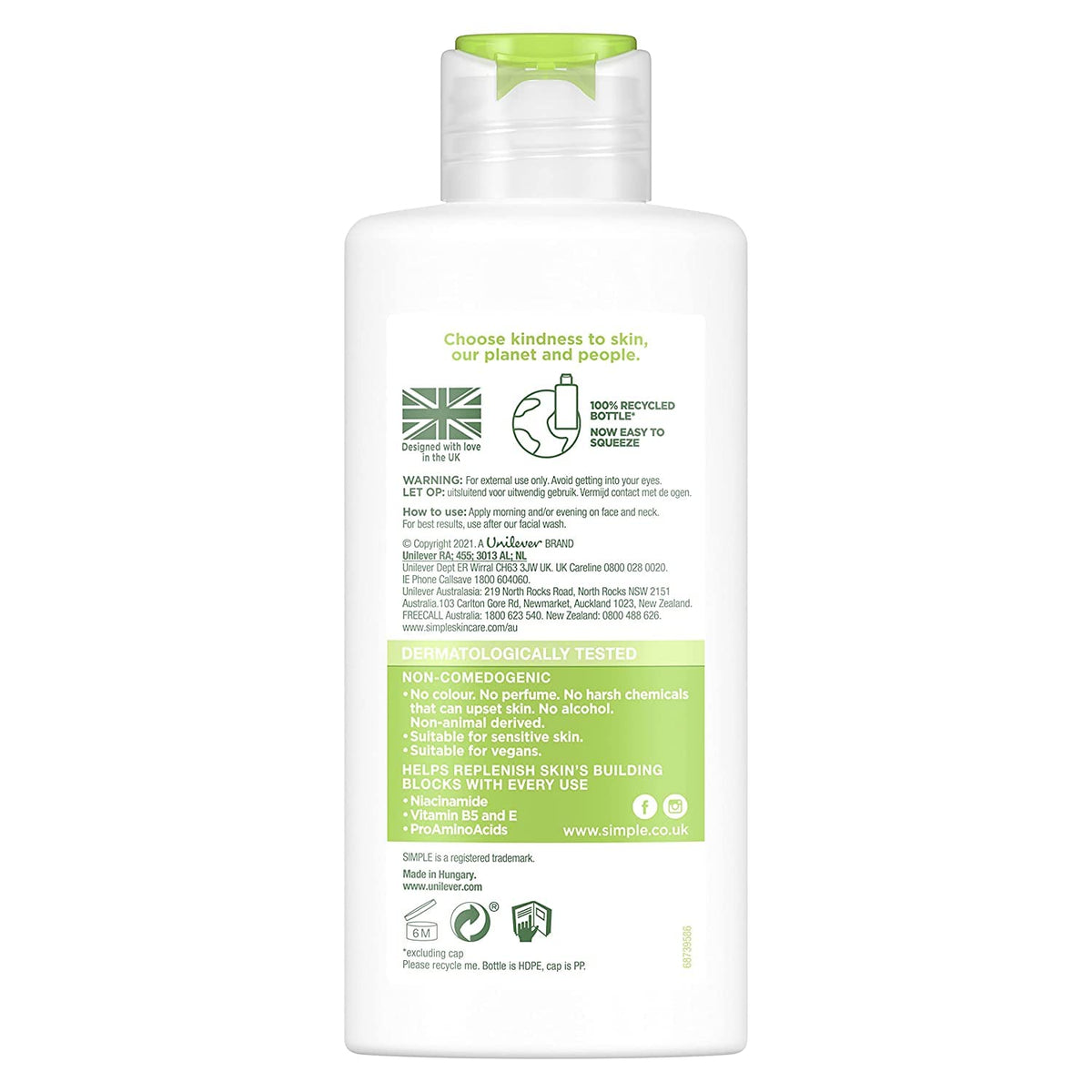 Simple Hydrating Light Moisturizer, 4.2 Ounce