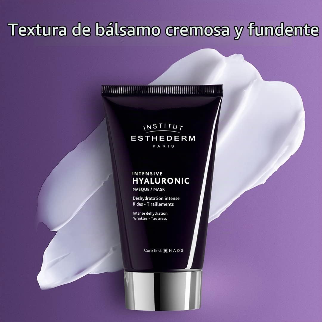 Institut Esthederm - Mascarilla hialurónica intensiva - Hidratante - Arrugas y líneas finas - Piel deshidratada