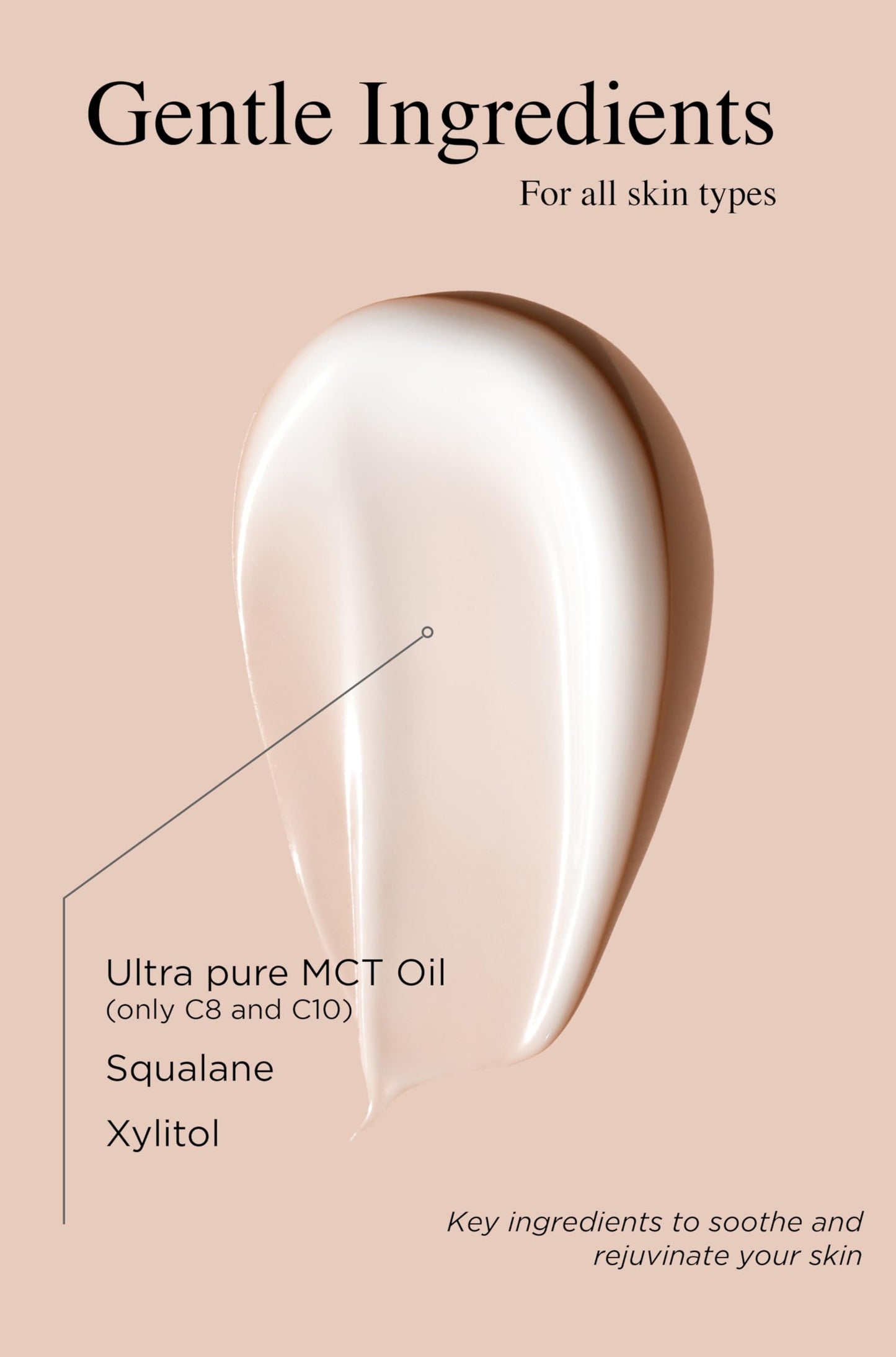 Dermgentle- Crema facial seborreica: alivia la dermatitis seborreica con aceite MCT y escualano: crema facial hidratante