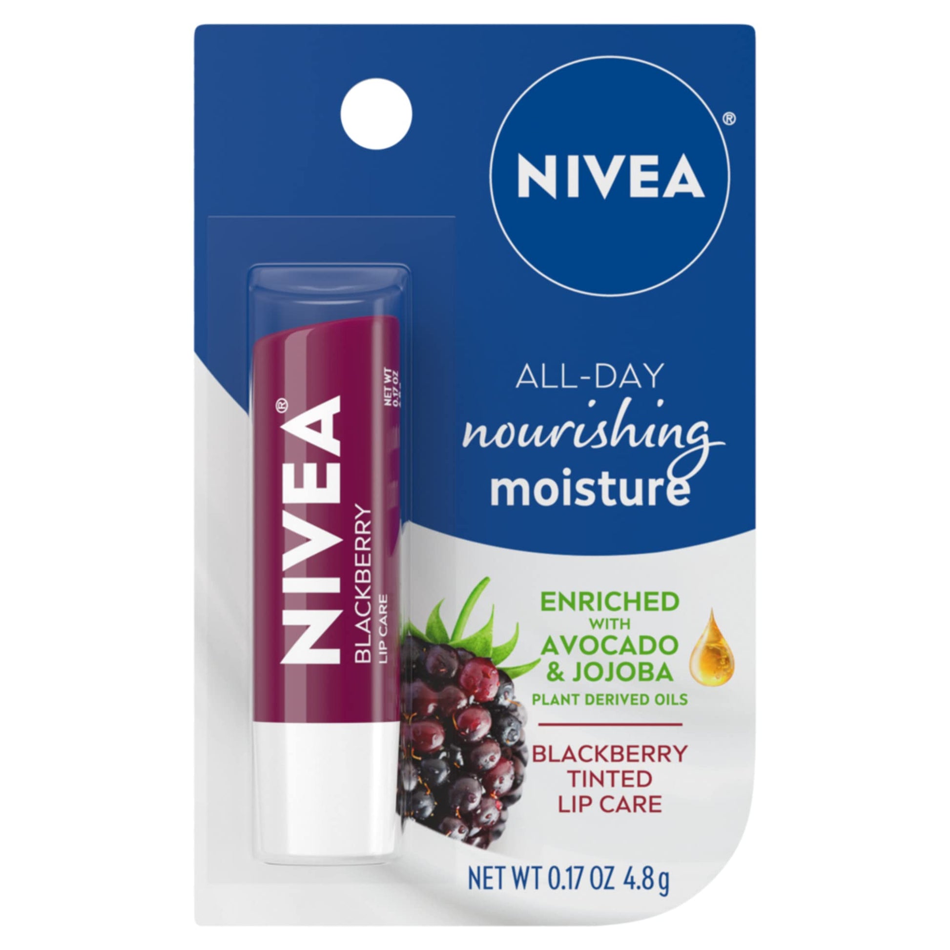 Bálsamo Labial Nivea Blackberry 1.7 Onzas Juego de 6 Piezas