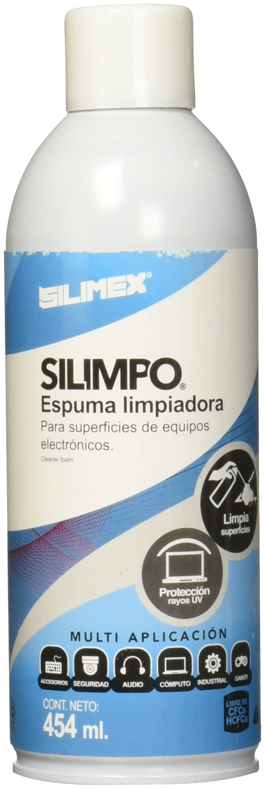 Kit de Limpieza Silimex para Ordenador Azul Espuma (454 ml)