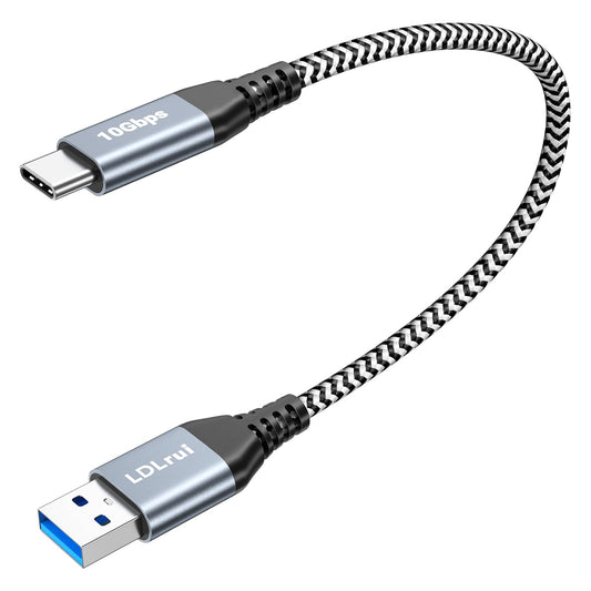 Cable USB C a USB 3.2 Gen 2 de 10 Gbps de transferencia de datos, 3.1A USB a tipo C, carga rápida para iPhone 15 Pro, Samsung Galaxy S20/S10, Sandisk SSD portátil, banco de energía, Android Auto