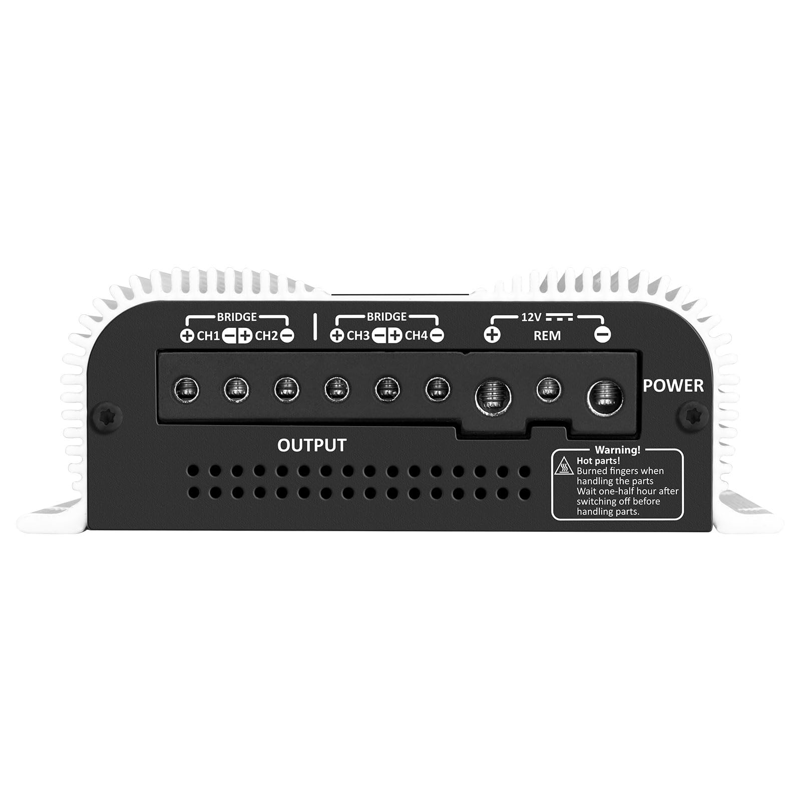 Amplificador de Audio para Auto Taramps TS 1200X4 Blanco Rango Completo clase D 1200 W RMS 4 Canales o 2 Puenteado