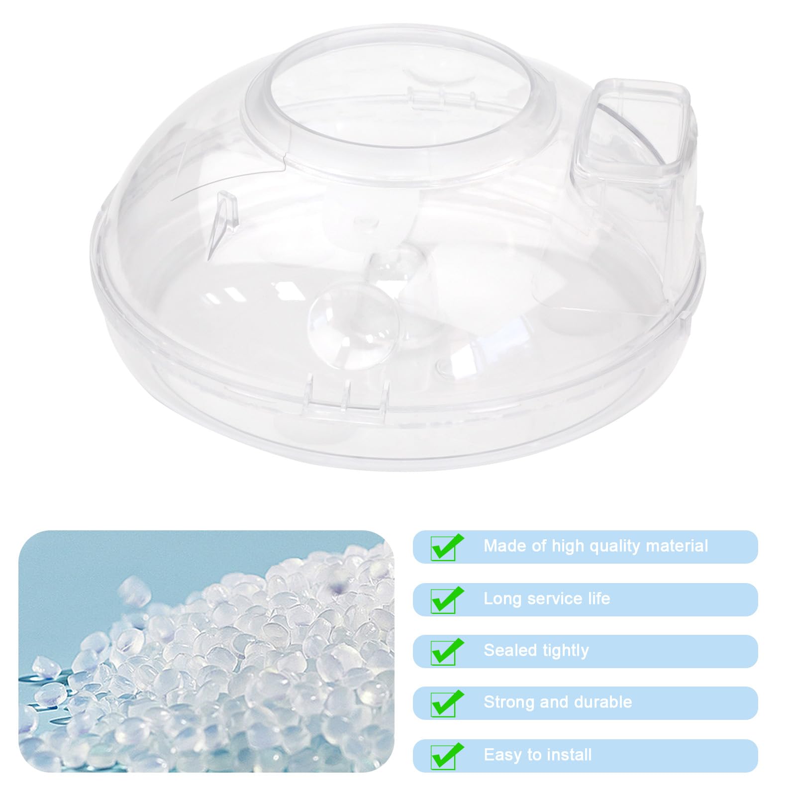 Lavabo de agua de 2 1/2 cuartos de galón apto para aspiradora Rainbow E2 tipo 12 (negro, plata, serie e2 oro), con sistema de limpieza de aspiración de aspiradora Rainbow E-2 (e SERIES™)