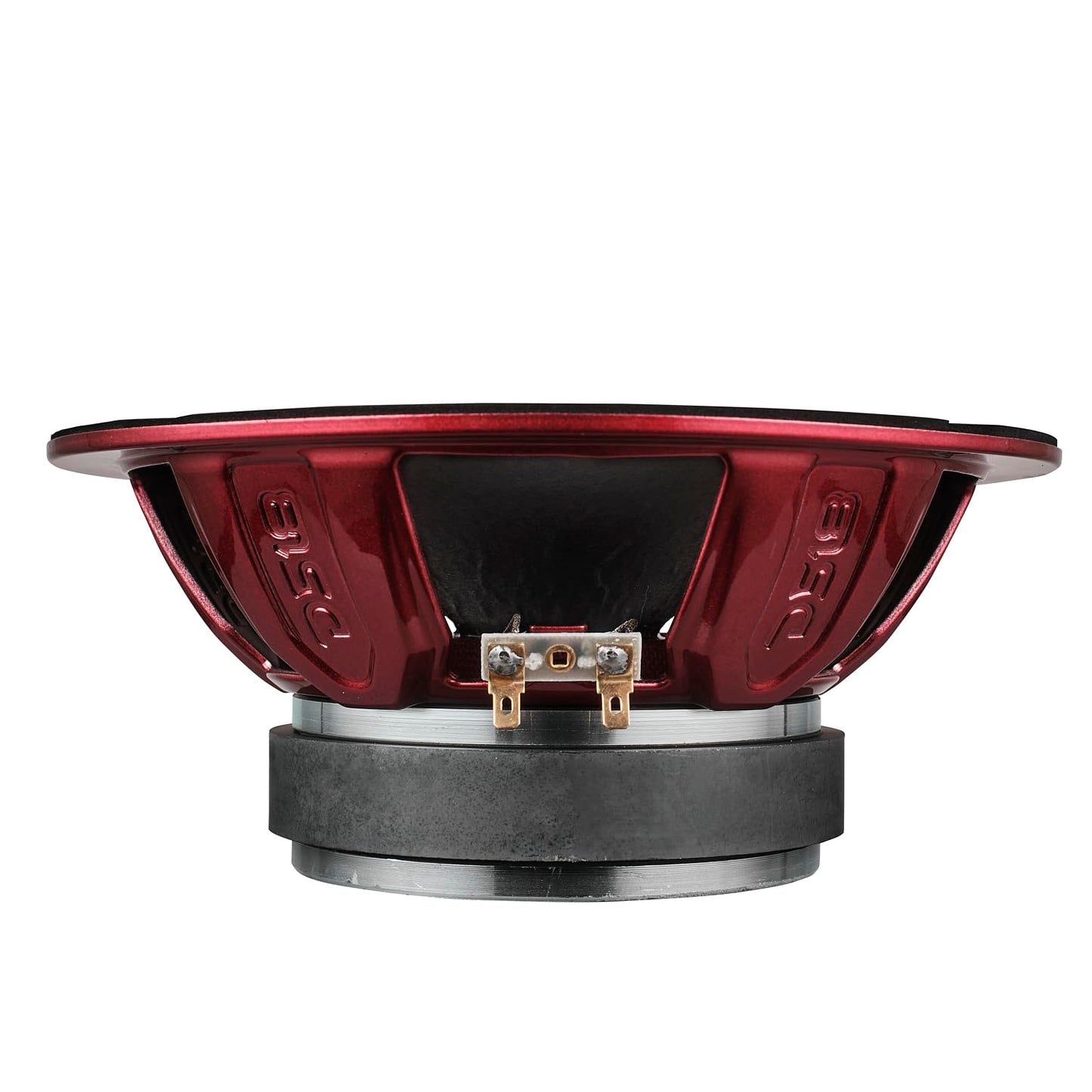 DS18 PRO-X8BM Loudspeaker - 8", Midrange, Red Aluminum Bullet, 550W MAX, 275W RMS, 8 Ohms - Premium Quality Audio Door Speakers for Car or Truck Stereo Sound System (1 Speaker)