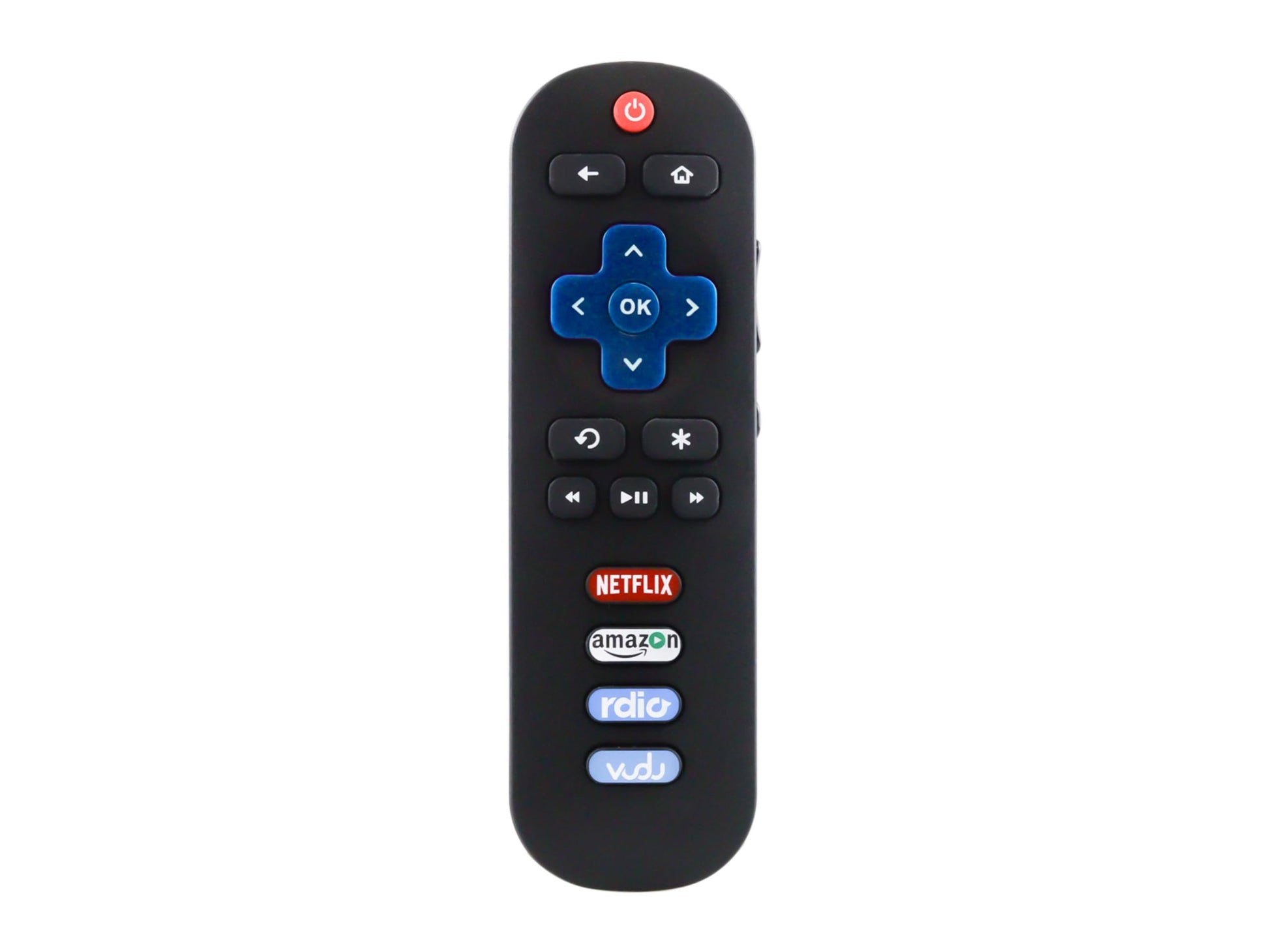 Control Remoto Compatible con TCL ROKU RC280 Smart TV 65US5800 43UP130 50UP130 55UP130 43FP110 49FP110 55UP120 32S4610R 40FS4610R 50FS3750 55FS3750 Boton para Netflix, Vudu y Amazon